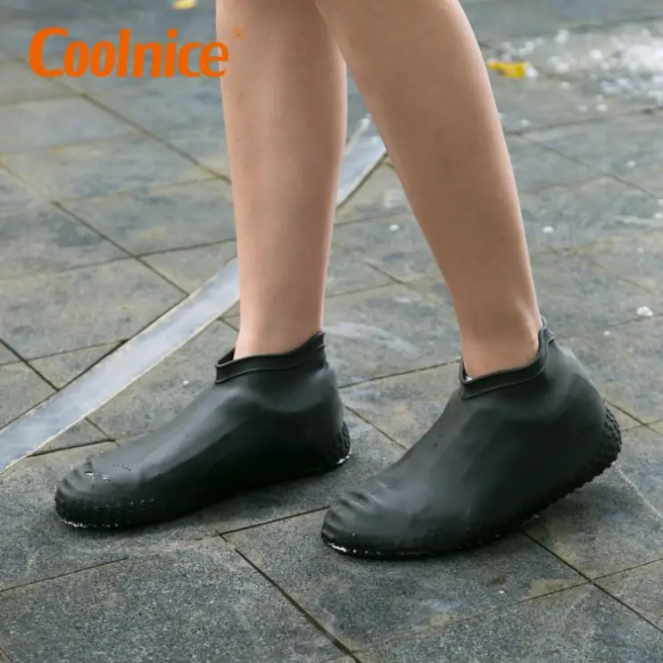 
Coolnice Non-Slip Overshoes Silicone Men Women Waterproof Rain Gear Covers For Cycling 