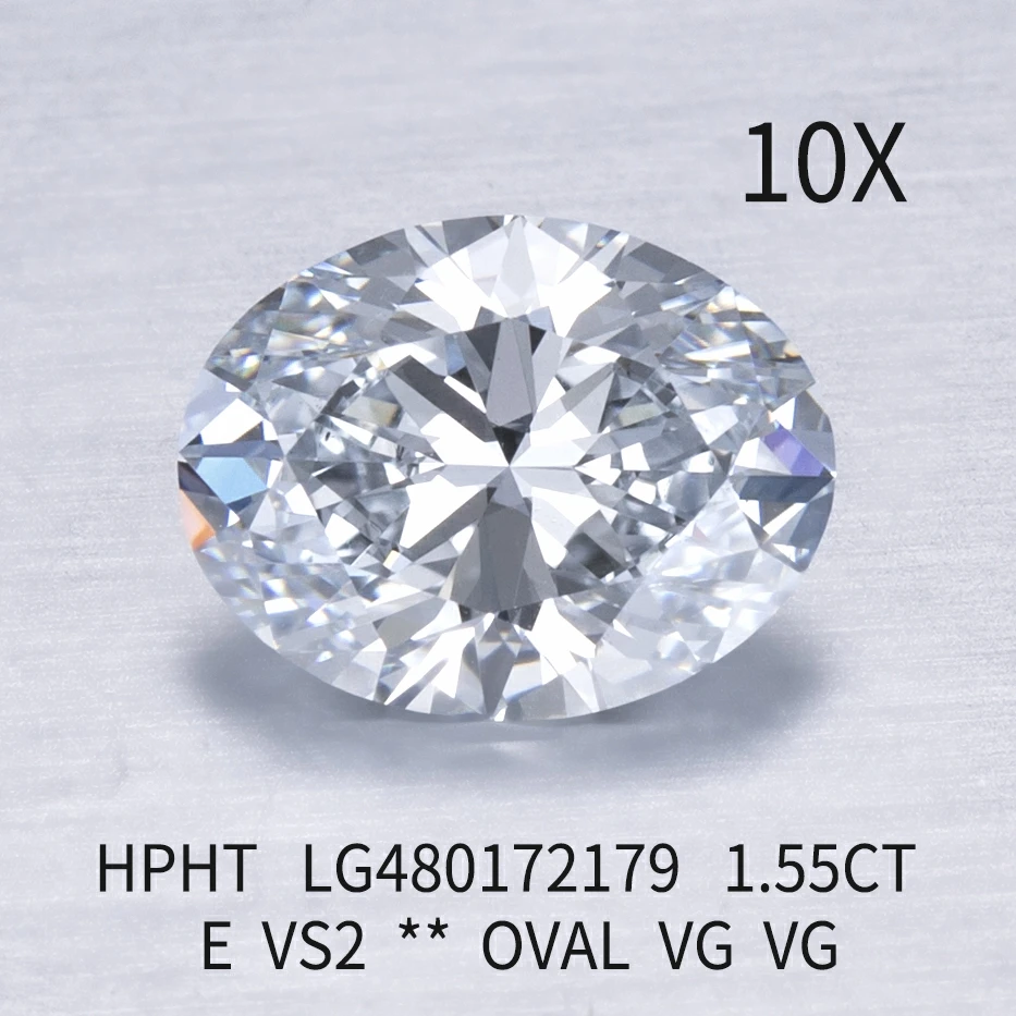 HPHT Lab Created Round Synthetic Loose Diamonds Wholesale Price GIA IGI Certificate White Real CVD Grown Diamond 0.5-1 Carat