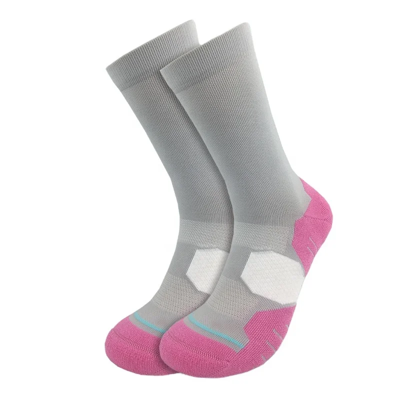 AJ 1701 пользовательские мужские розовые спортивные нейлоновые дышащие махровые Спортивные Компрессионные