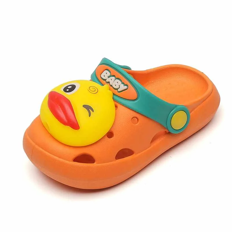 
Summer children slipper closed-toe slippers boys girlsPVC clogs garden shoes sandals for children 