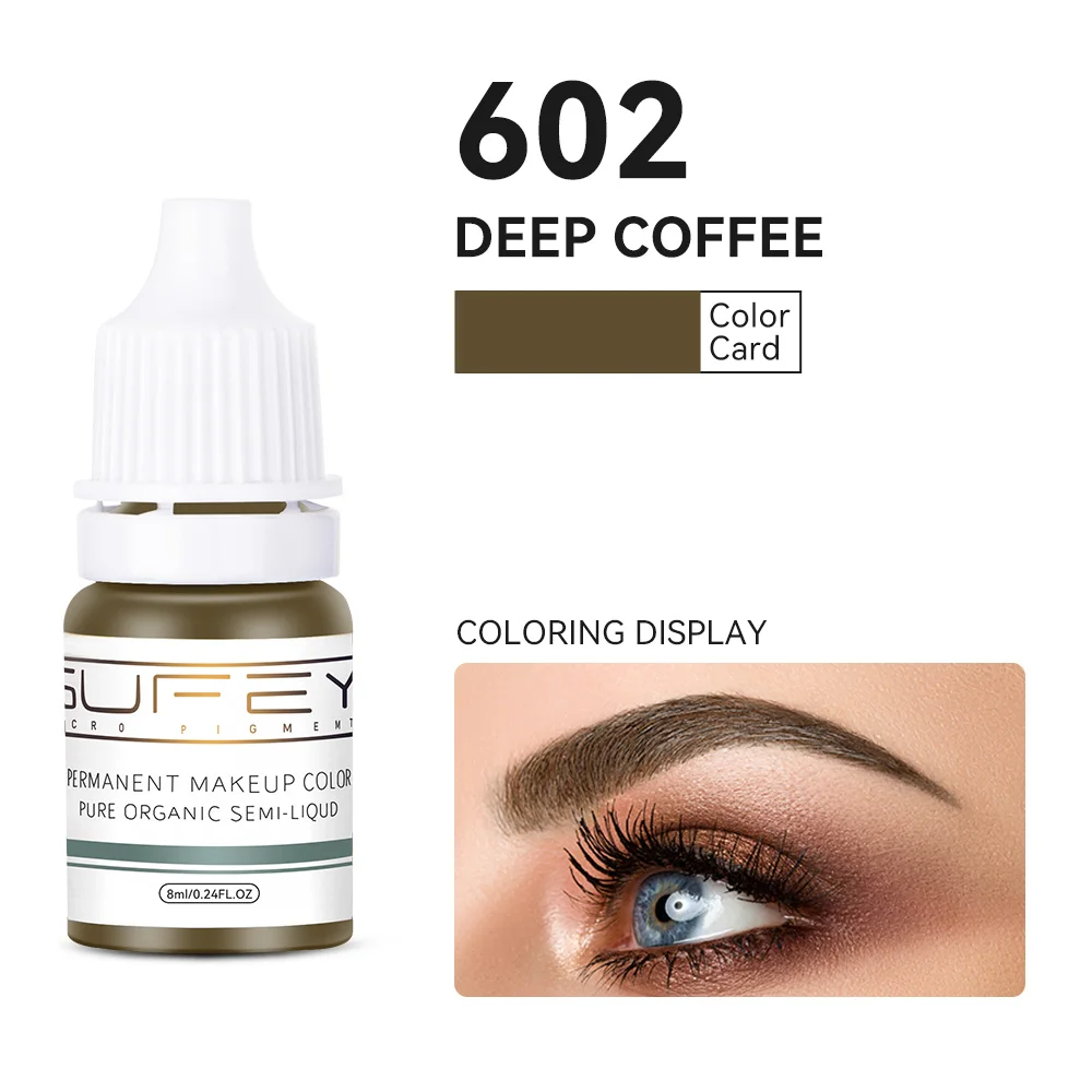 8Ml/Bottle Permanent Makeup Microblading Pigments white wind Skin Camouflage Scar Tattoo Ink Pigment