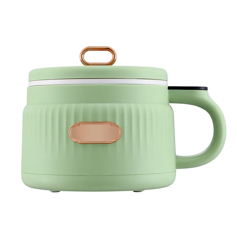 110v 220v Smart Electric Cooking Pot Factory Direct Portable Small Power Electric Cooking Pot 1-2 People Cooking Noodles Pot