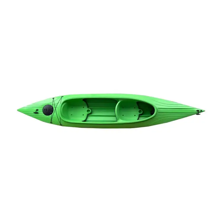 Wholesale 2 Person Inflatable Recreational Touring Kayaks Green Fishing Kayak for sale