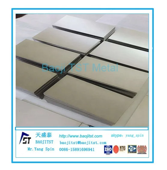 Gr7 Titanium Alloy Plate Ti-0.12%--0.25%Pd Plate ASTM B265