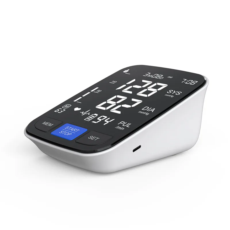 
High Quality factory wholesale Unique LED light indicator 2021 Hot Selling AOEOM Newest Blood Pressure Monitor U82U 