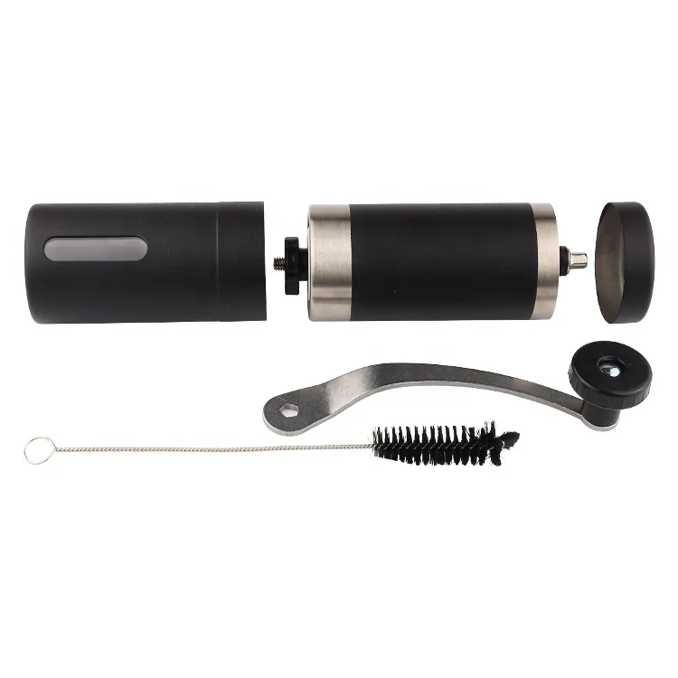 Индивидуальные ручные Кофемолки из нержавеющей стали 18/8 48x186 мм, ручная кофемолка из стали