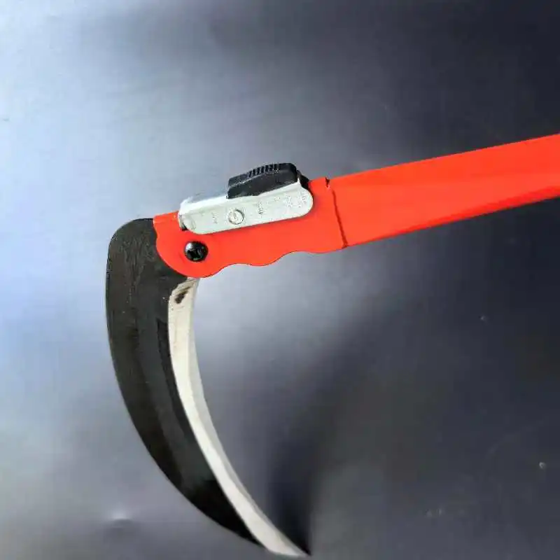 Manganese steel forging lawn mower sickle, agricultural sickle tool, garden pruning knife, outdoor knife atv sickle bar mower