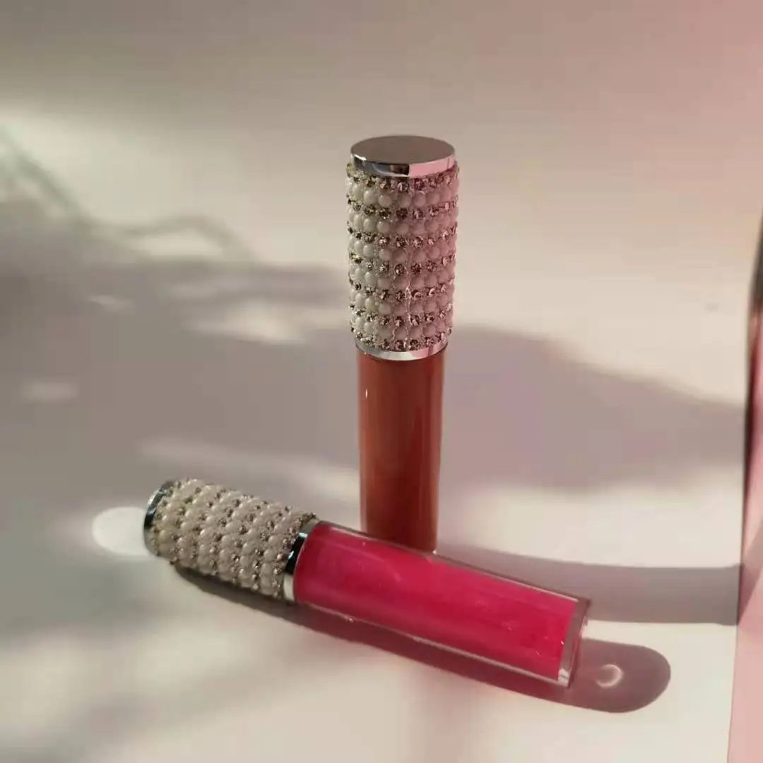 
2021 Wholesale Beauty Cosmetics Custom Logo Lip Gloss Set Long Lasting Matte Lipgloss 