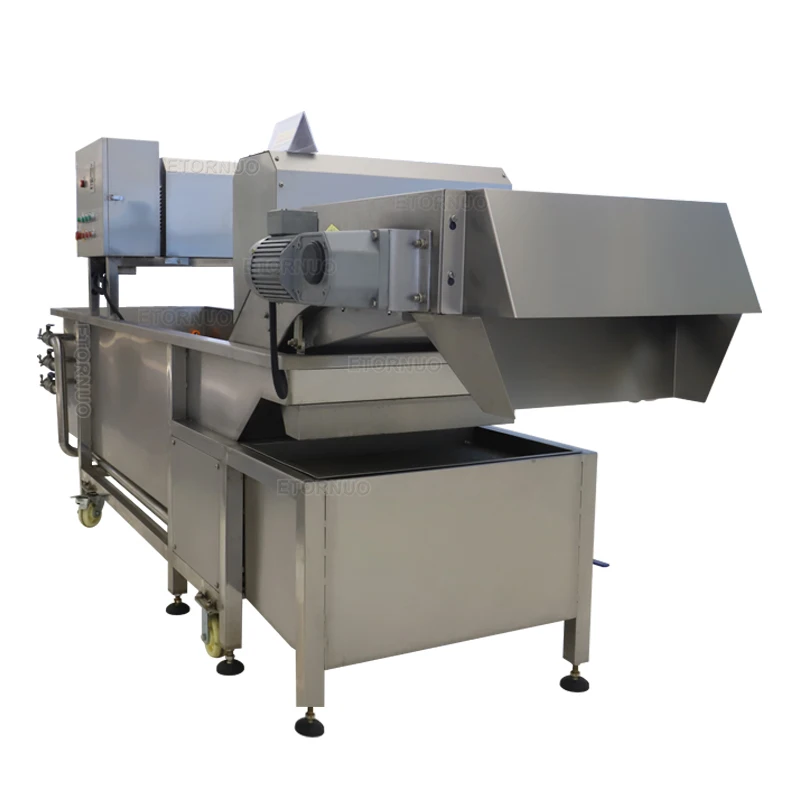 Автоматическая озоновая мойка для фруктов и овощей с конвейерной лентой