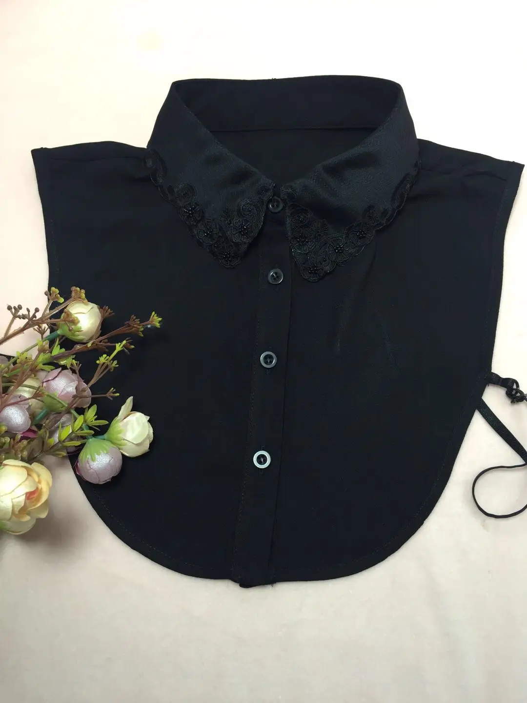 Detachable shirt collar white cotton neck decorative women garment dress collar