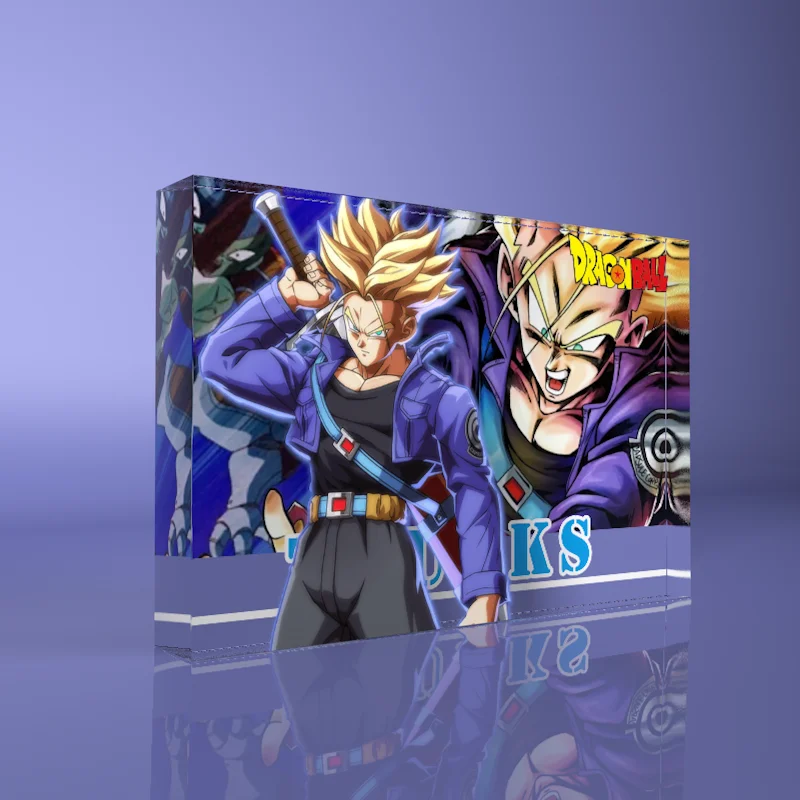 Dragon Balls Figure Acrylic Art Brick Mystery Anime Box Blind Lucky Box Frieza Vegeta Android 18 Super Saiyan Decorations Gifts