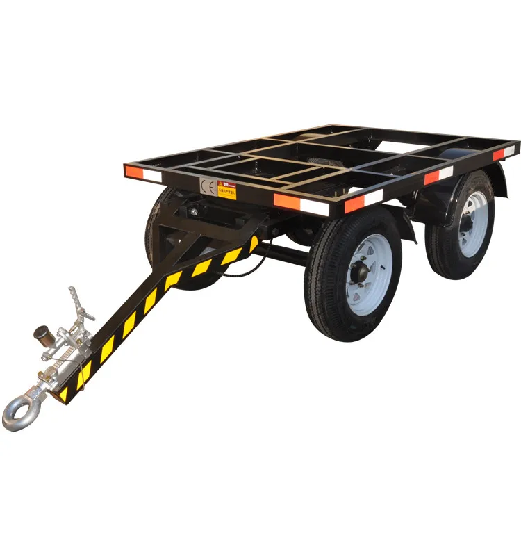 Diesel generator 3.5ton trailer mobile silent genset trailer