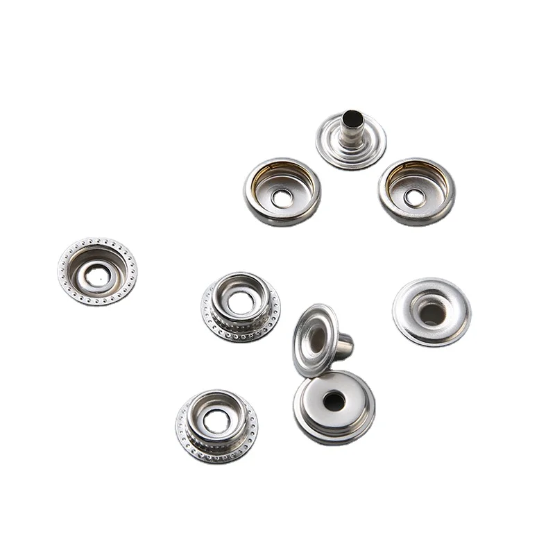 1000pcs 15mmMetal Jacket buttons Snaps Tool Fastener Button Rivet Snap Clothing & Accessories Sewing repair snaps