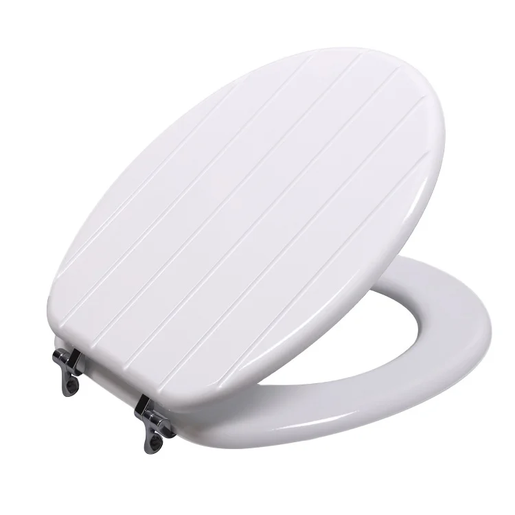 Bofan Promotional bathroom wall hanging kirsite hinge wc wood toilet seat price cover bidet in toilet