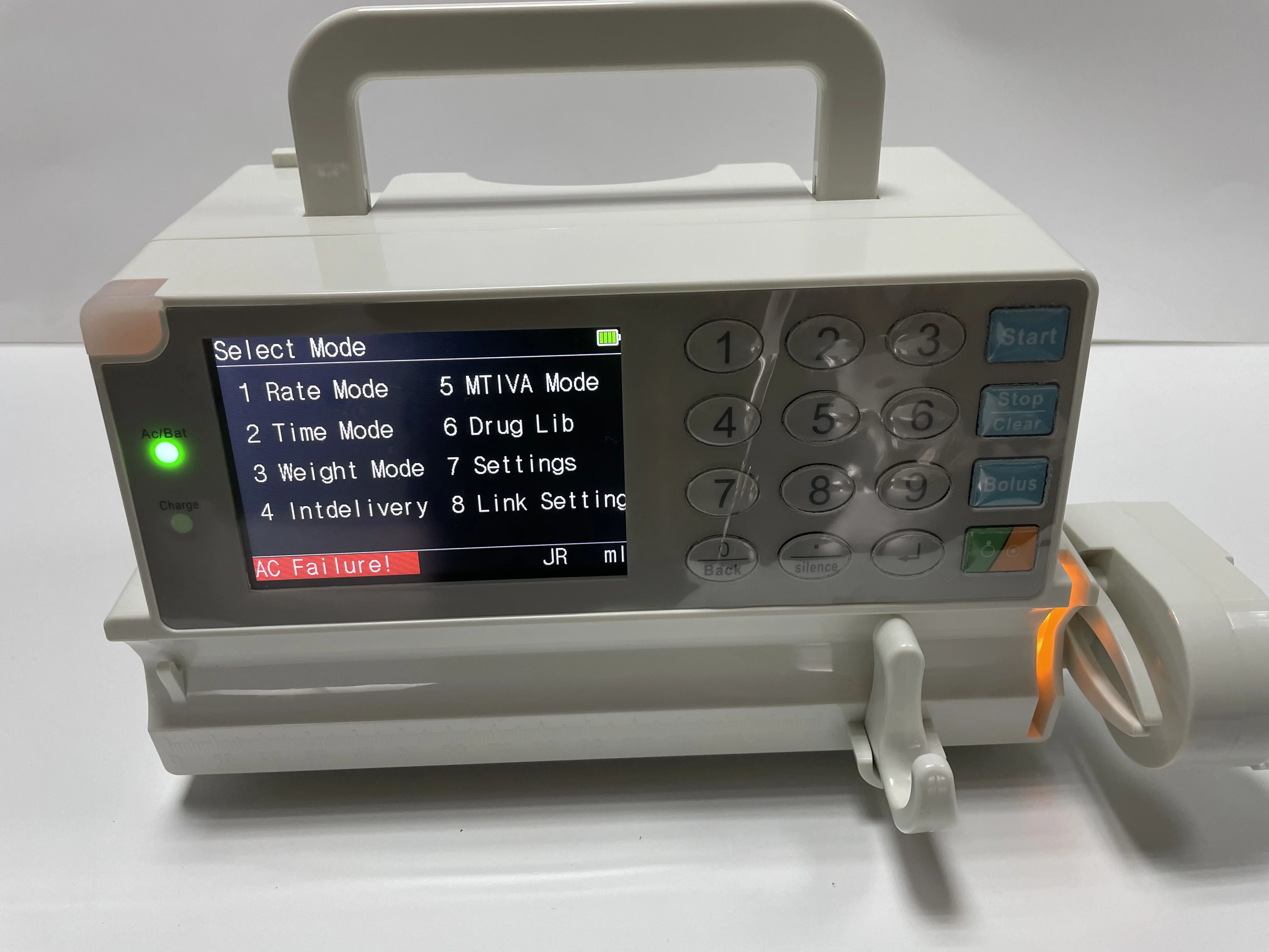 UNB08 Medical Instrument Veterinary Syringe Infusion Pump