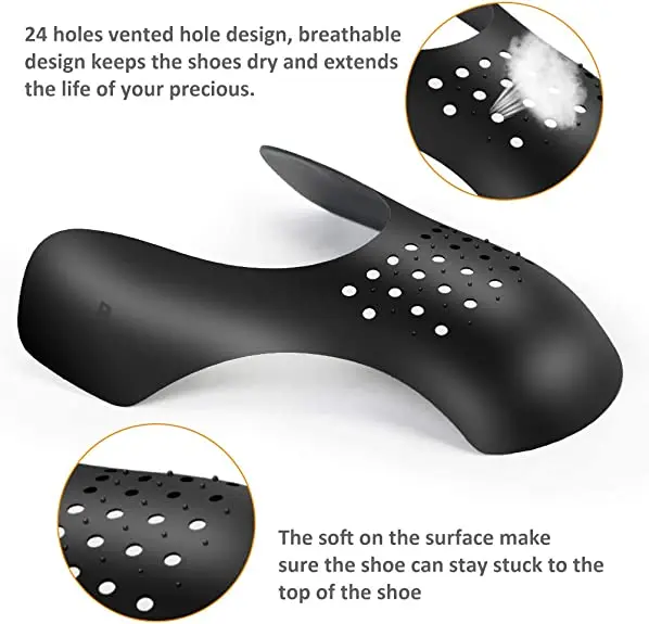 Custom Logo TPE Anti Crease Protectors Shoe Tree Shield Protector Sneaker Shield