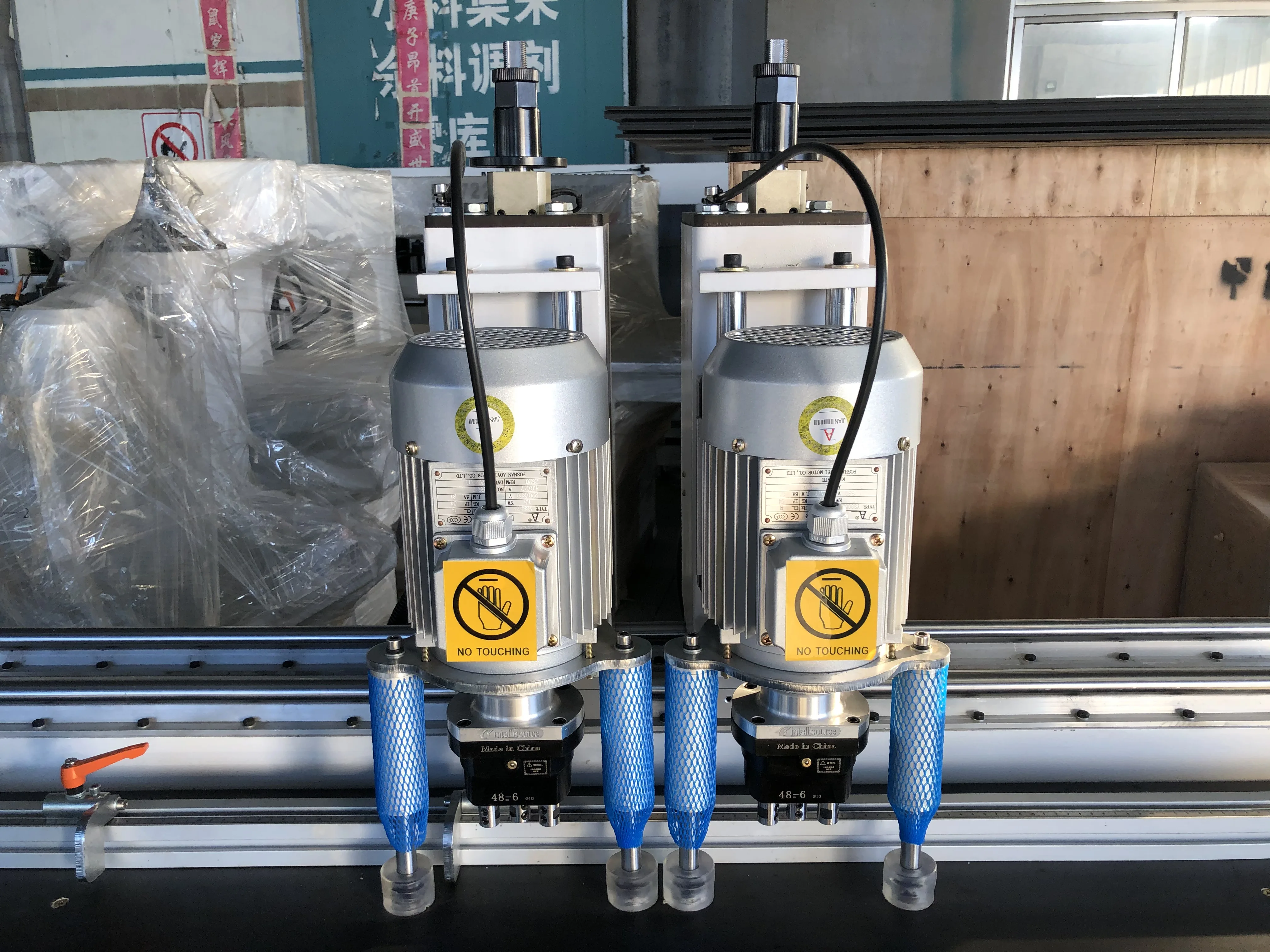 Woodworking Machinery Two Heads Open Hole Cabinet Door Hinge Drilling Machine