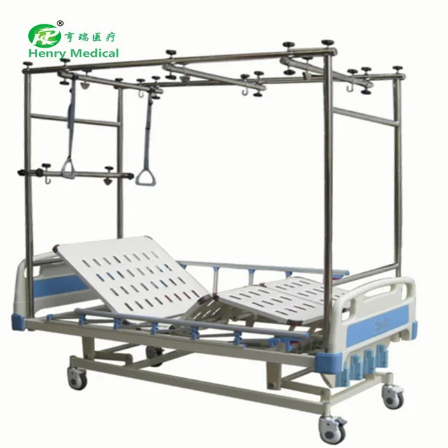 Hospital furniture manual stainless steel Hospital orthopedic Hospital Bed