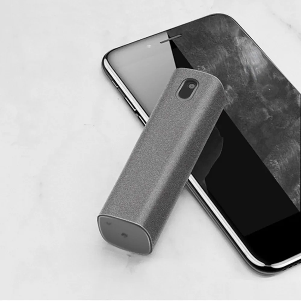 Phone Screen Cleaner Spray Computer Screen Dust Removal Microfiber Cloth Set Cleaning Artifact Fingerprint-proof Screen Cleaner