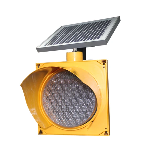 solar emergency traffic light for sale solar flashing warning light price