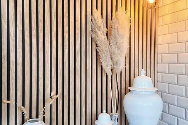 Eco Protection Walls Ceiling Interior Decor Wood Veneer Finish Panels Popular Sound Proof Acoustic Panel