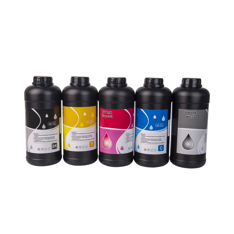 Low smell UV ink Eco-friendly soft Led UV Curable ink used for Epson XP600/TX800 Print head