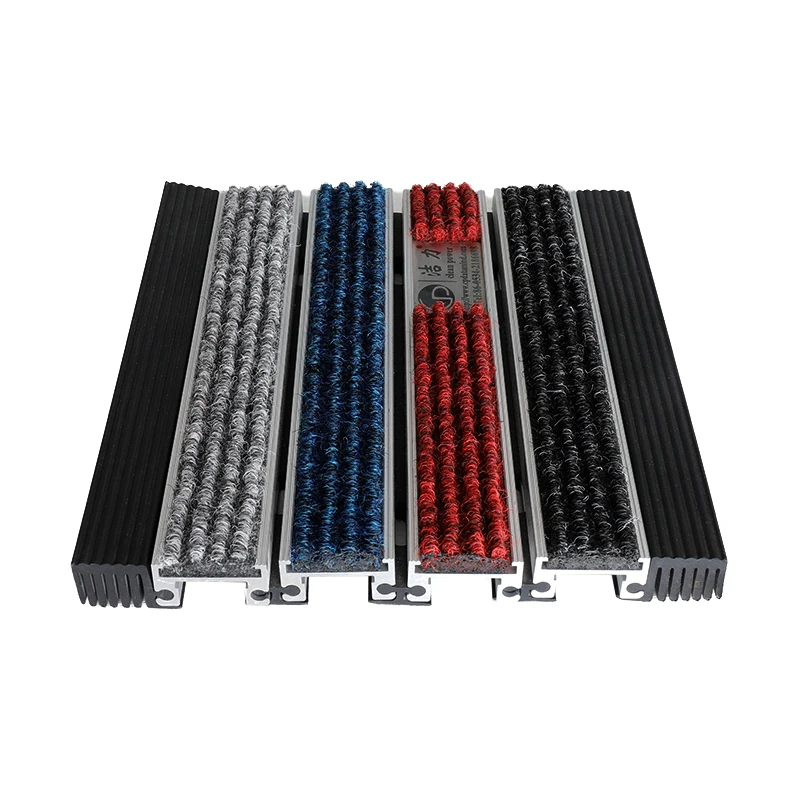 Aluminum Entrance Door Mats Commercial Entrance Mats Anti Slip Sand Scarping High Quality Doormat