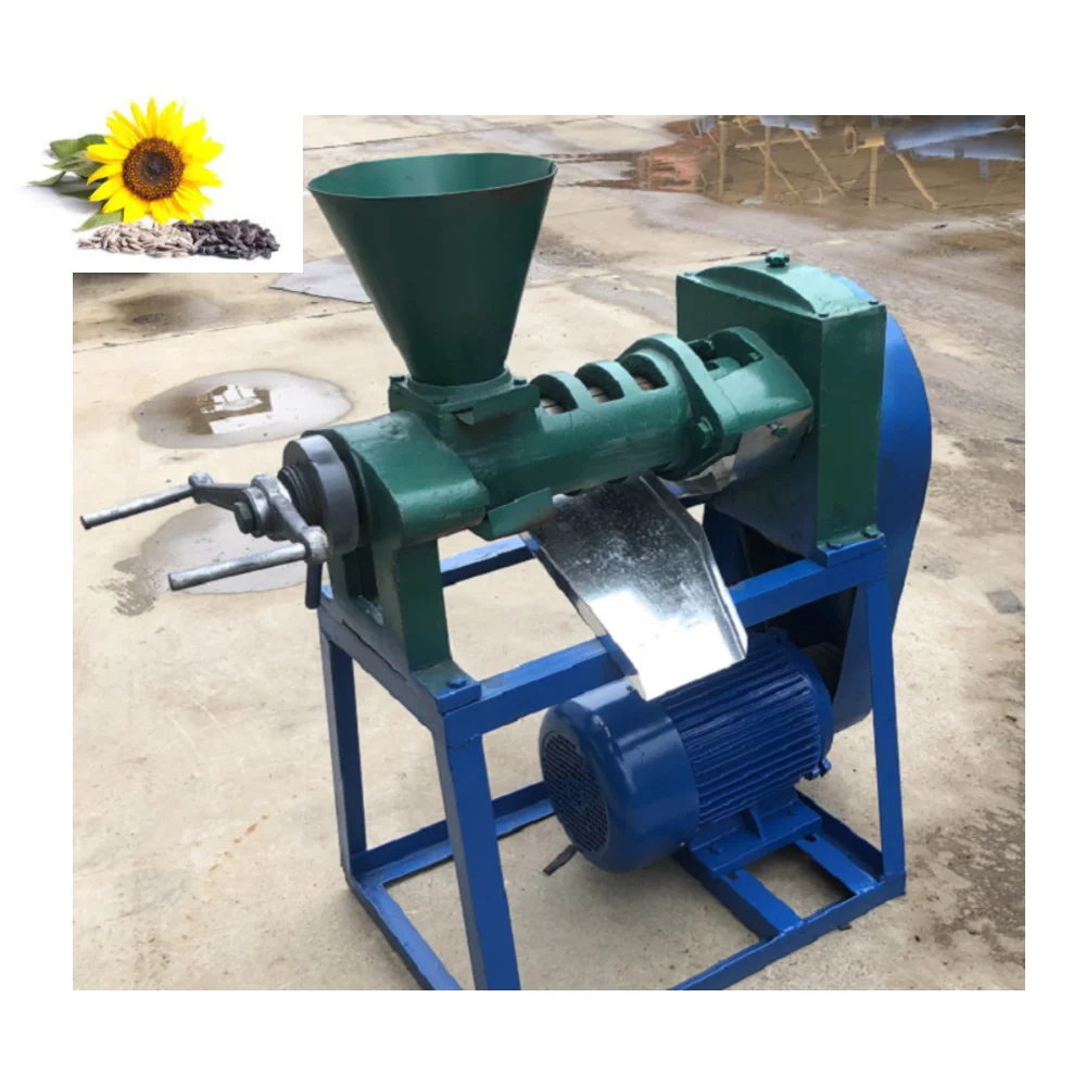 6YL- 68 Small screw oil press machine oil seeds presser screw oil press