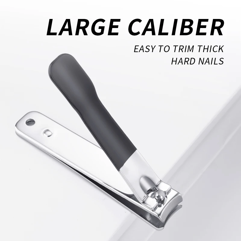 Stainless Steel Pedicure Tools Set Black Pink Finger Toe Nail Clipper Cuticle Nipper