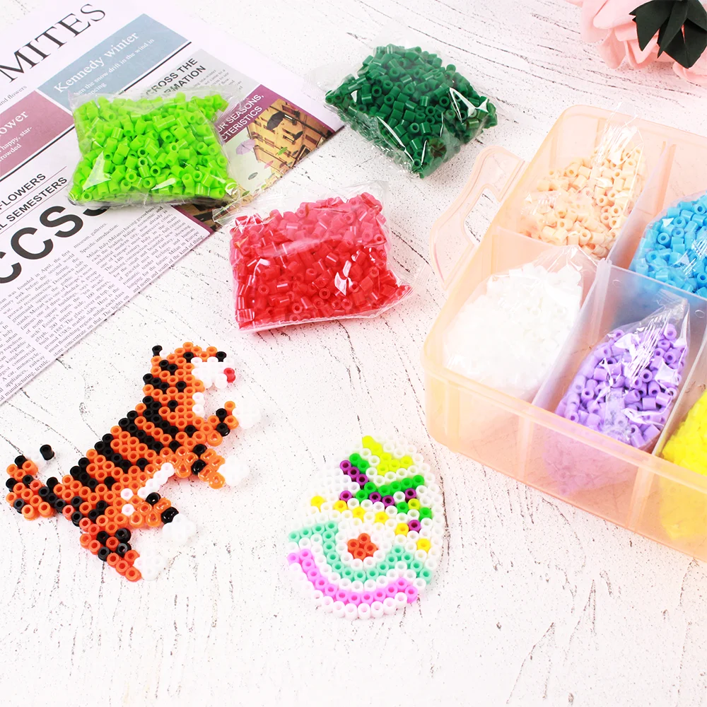 2024 New Arrival Eco-friendly Colorful 2.6mm Fuse Ironing Beads Set