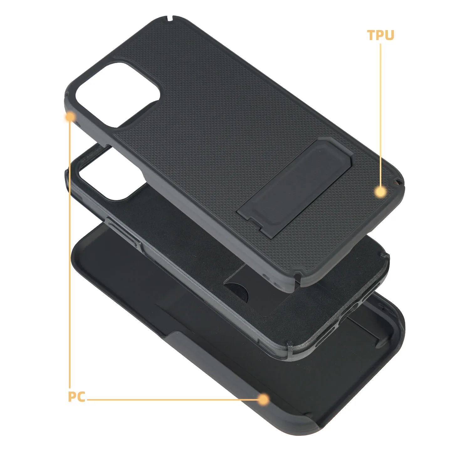Ударопрочный чехол для телефона на 180 градусов с подставкой Iphone 12 11 pro max зажимом ремня кредитный слот задняя крышка