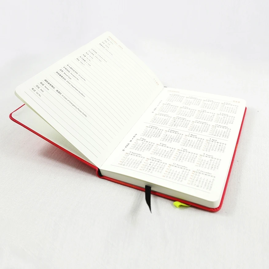 Eco Friendly Travel School Printing Journal Notebook Student Writing Notebook