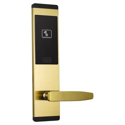 Locstar Security Waterproof Low voltage alarm Locks Key Card Rfid Locking SAAS System Hotel Door Lock