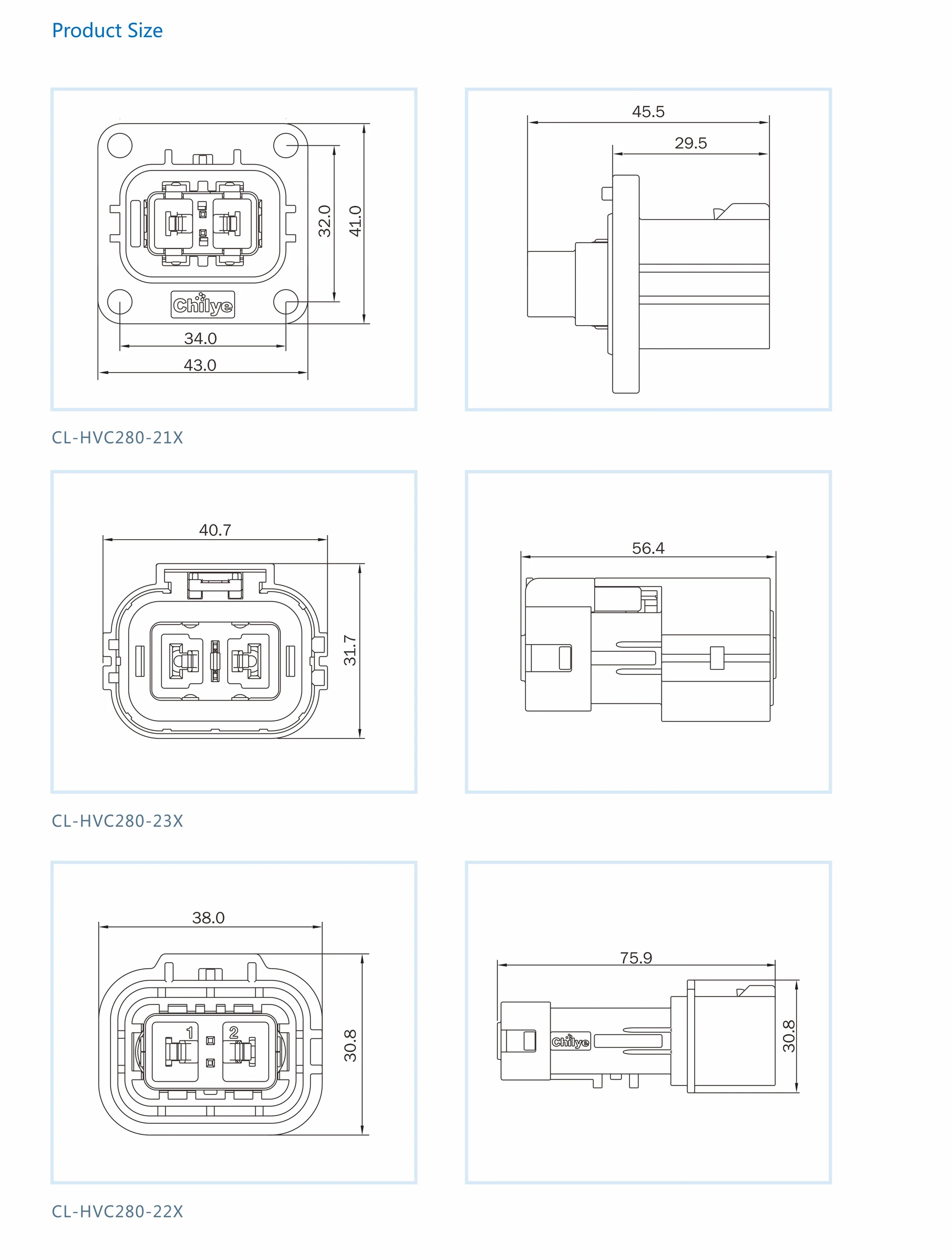 
Security Economical High quality high voltage busbar connectors high voltage connector orange 