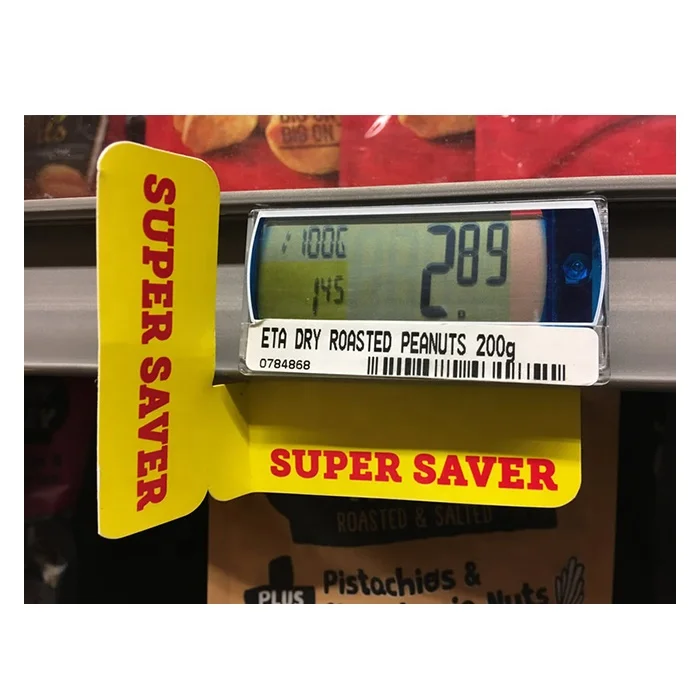 Retail Store Promotion Shelf Aluminium Wobbler Dangler Talker for Signage Display