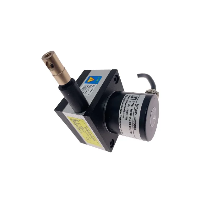 wire pull encoder HY55S-1500mm-500BM-0.25-24V voltage PNP output draw wire sensor linear encoder