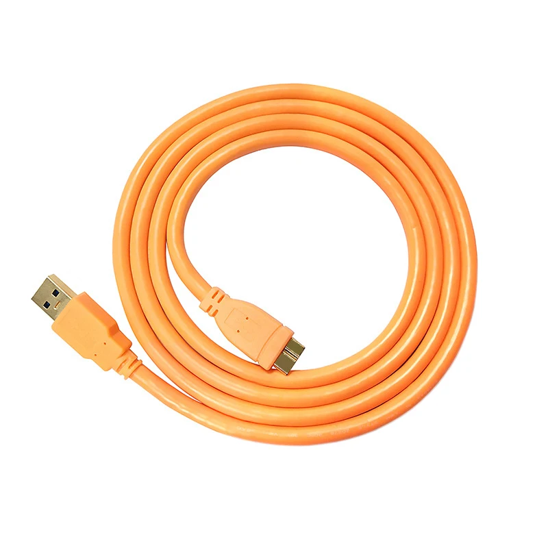 Wholesale 15FT Micro B Camera Cables USB 3.0 Cable A male to Micro B Male Super Speed Data Link Cable