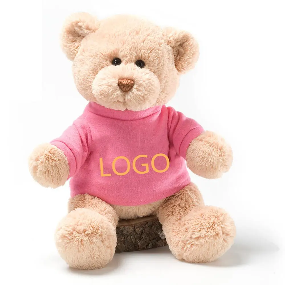 Wholesale Low Moq Custom Logo Personalized Logo teddy Custom cute Plush teddy bear for kids