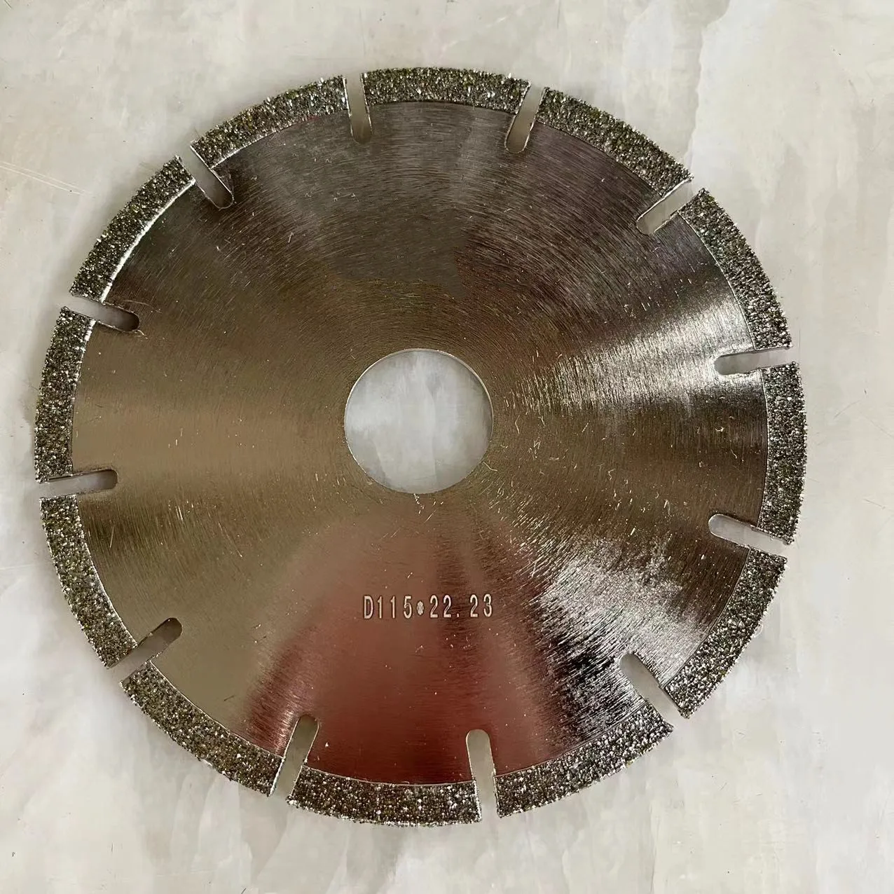 115mm new item electroplated diamond tools manufacturer for marble/granite circular saw diamond blade for cutting granite