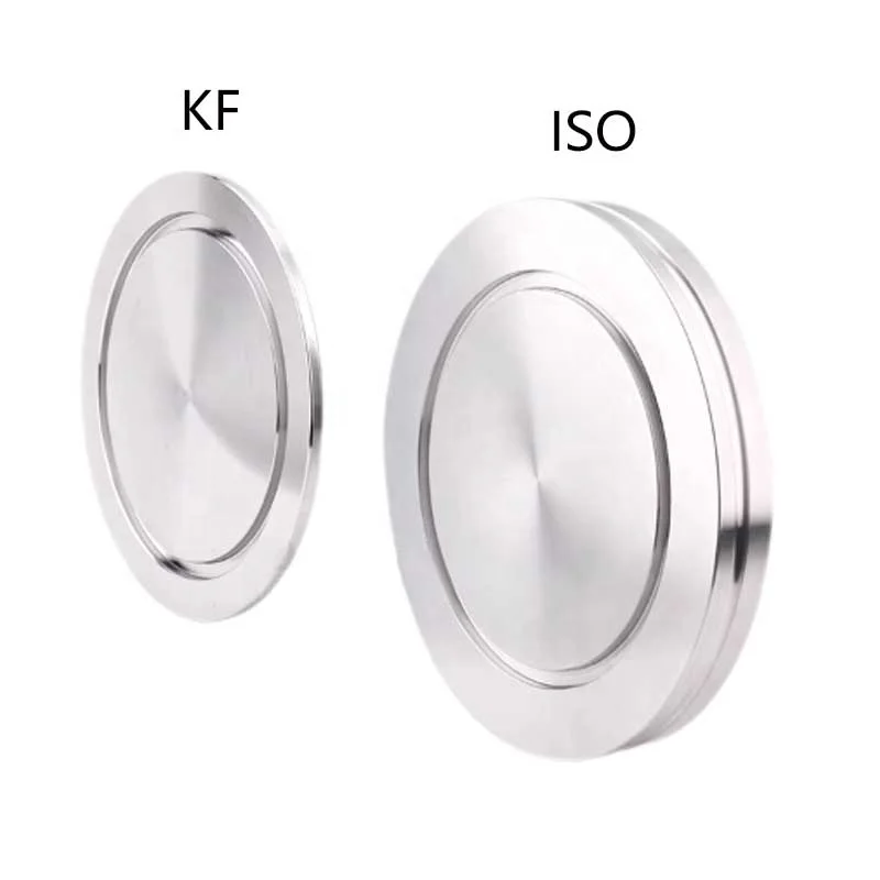 Пустой фланец для KF16 KF25 KF40 KF50 ~ KF160 SUS304/316 вакуумная стандартная глухая фитинги из нержавеющей стали
