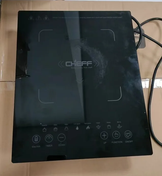 High Power 2000W Portable Single Induction Cooker Electric Kitchen Cooktop Induction Heating Stove Manufacturer