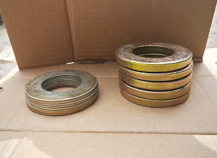 Excavator Steel Shim Flat Steel Shim 70mm 80mm 90mm Stainless Steel Flat Washer