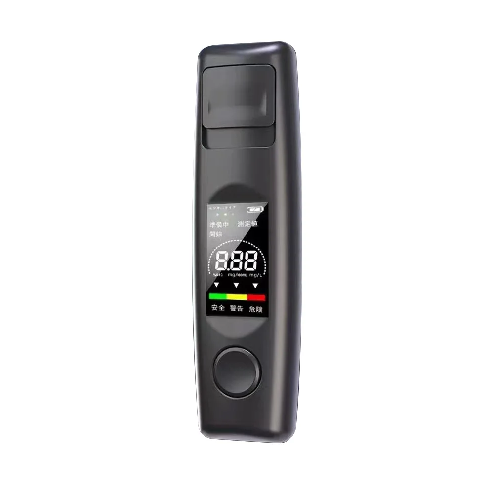 Factory portable breathalyzer breath alcohol tester with digital LCD display Japanese versions