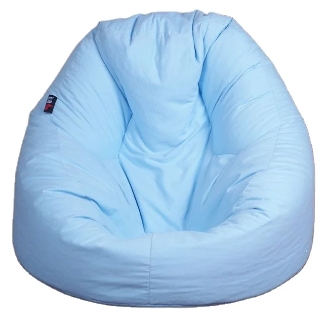 Simple style round shape bean bags indoor living room soft lazy chair bean bag