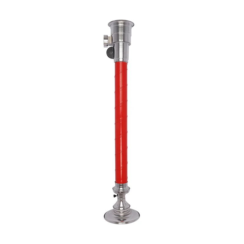 PINNOVO flexible smoke exhaust korean bbq grill extractor electroplating bbq lifting exhaust smoke pipe for restaurant