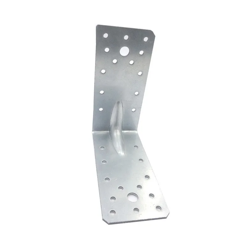 Factory Custom Metal L Corner Connecting Brackets Galvanized Steel Angle Brackets For Wood