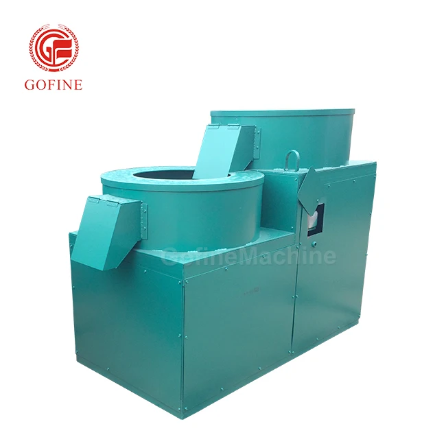 Gofine 1.5m round polishing machine, organic fertilizer particle shaping equipment, finished particle polishing machine