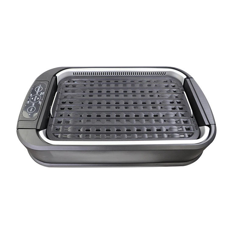 Smokeless Grill  Grills Tabletop Electric BBQ Grill Black Power Surface Packing Plate Parts Sales