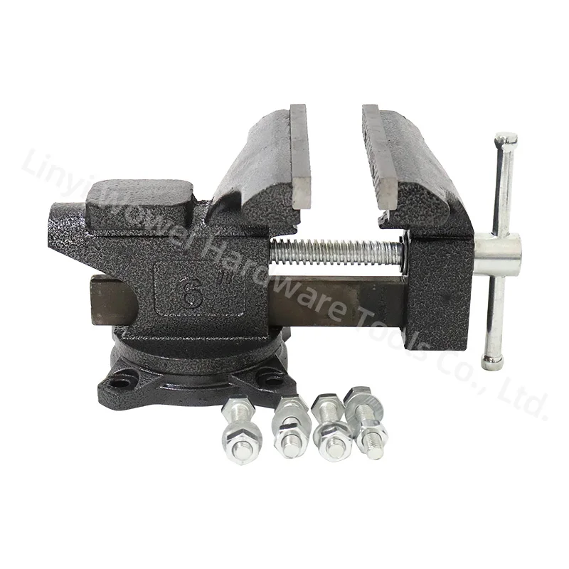 Heavy-duty German bench vise precision household vise workbench 4.5 inch vise table pliers for sale