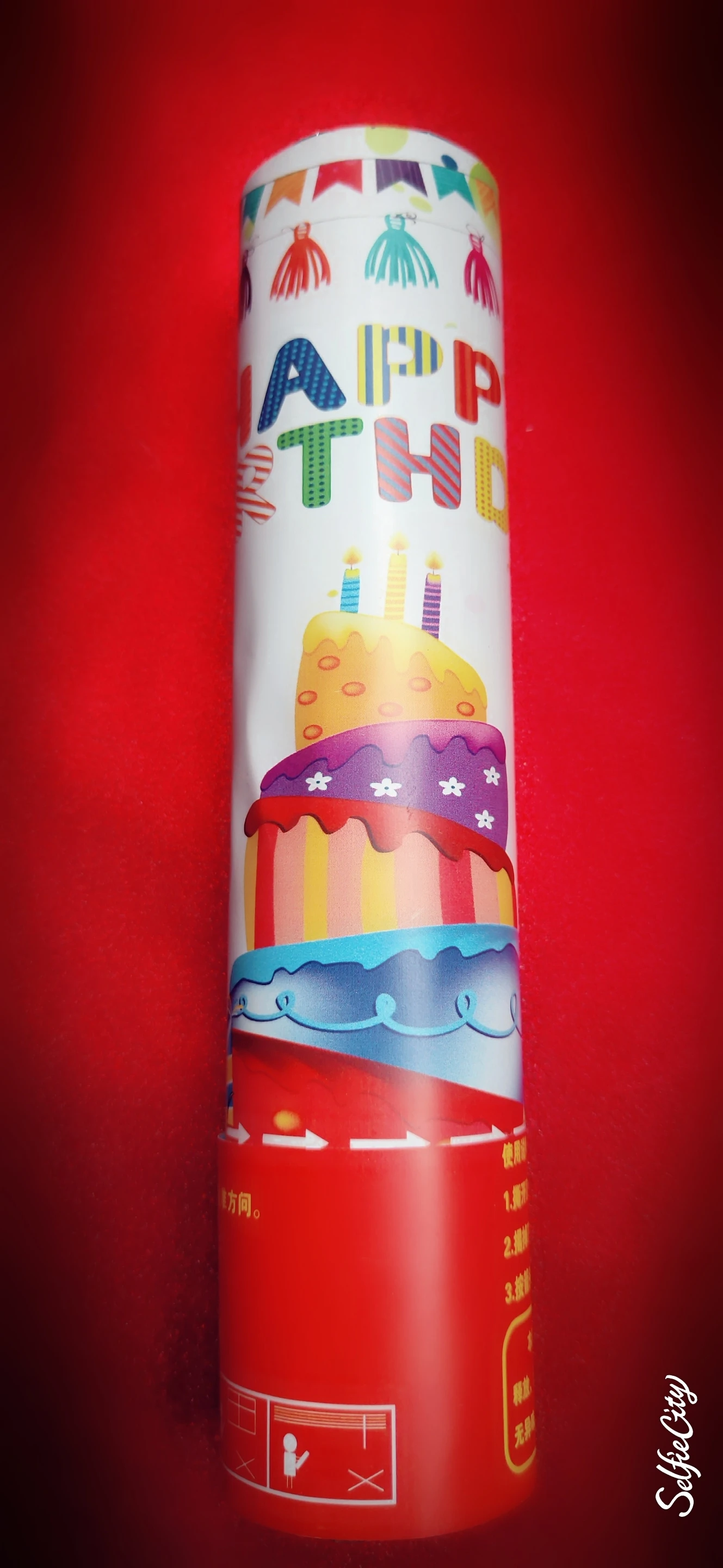 
Mini children party popper 